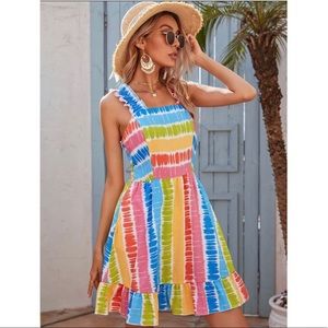 Color Block Cami Dress
